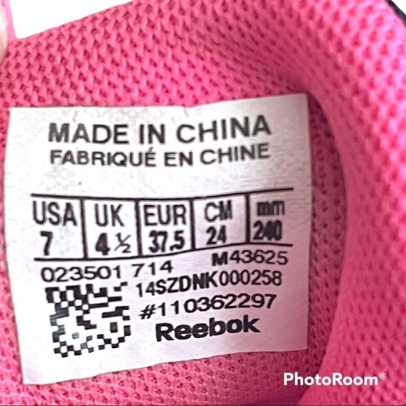 Reebok ZRX Tr Blue/Pink Trainers Fitness sneakers 7 - Picture 8 of 8